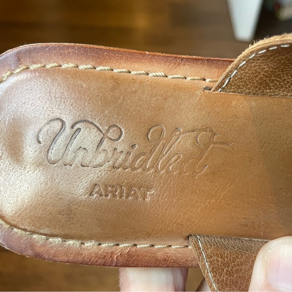 Ariat Unbridled Ava Suede Sandals Women’s Size 9.5, Includes Ariat Dust Bag - Picture 11 of 14